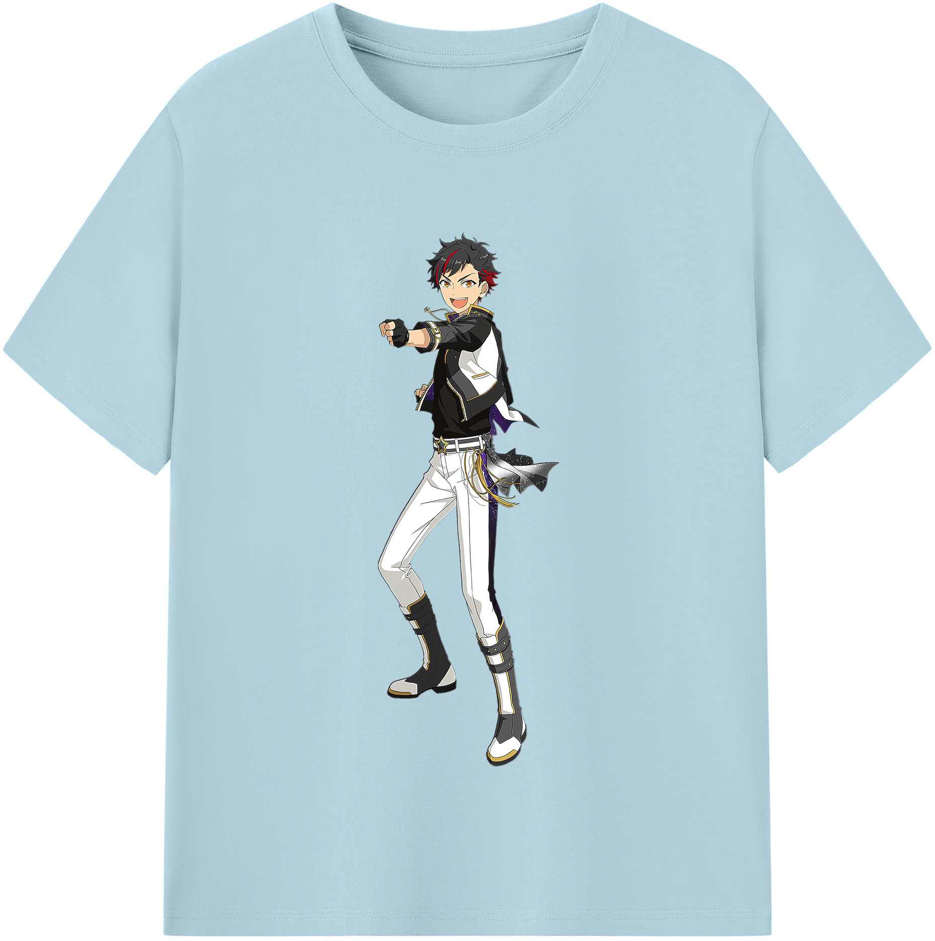 （画像用） あんさんぶるスターズ! Ensemble Stars 綿100％半袖Tシャツ（フロントプリント）